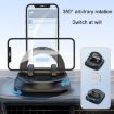 Z12 Car Console Snap-On Navigation Phone Holder - No Installation Needed - 3