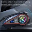 Kuqibao K23S Helmet Bluetooth Earphones 1000m Intercom Waterproof - 7