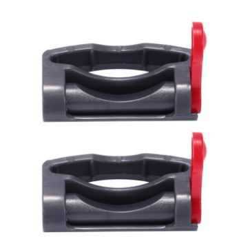 Dyson V7/V8/V10/V11/V15 Vacuum Switch Latch Retainer 2pcs (Gray+Red) - 1