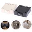 Black Cabinet Door Switch - Normally Closed Self-Resetting Wardrobe Light - 2