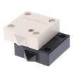 Black Cabinet Door Switch - Normally Closed Self-Resetting Wardrobe Light - 3
