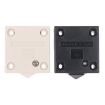 Black Cabinet Door Switch - Normally Closed Self-Resetting Wardrobe Light - 4