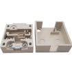 Black Cabinet Door Switch - Normally Closed Self-Resetting Wardrobe Light - 6