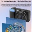Ordro G930 8.0MP 5K CCD Camera, 5X Zoom, 3.2" Touch Screen, Black - 3