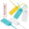 50pcs Anti-theft Shoe Bag Tags - Disposable Plastic Security Seals - 4