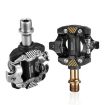 RACEWORK M8100 Mountain Bike SPD Pedal, Ultra-light DU Bearing, Black Gold - 2