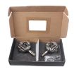 RACEWORK M8100 Mountain Bike SPD Pedal, Ultra-light DU Bearing, Black Gold - 5