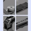 HEPAIL DSLR Camera Grip Rabbit Cage - Universal Photographic Slider - 6