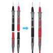 4mm Banana Jack Multimeter Test Pen Alligator Clip Probe Set - 3