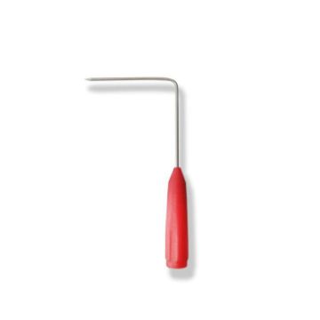 2mm Jack 90 Puncture Extension Needle Multimeter Probe - Red - 1