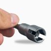 65mm Open Socket Wrench, 4mm Slotted Power Wing Butterfly Nut Socket - 5