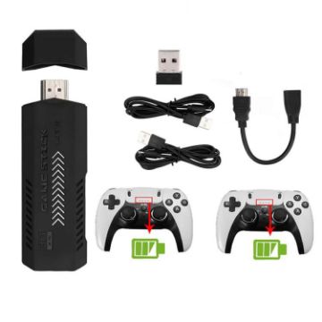 M10 Pro 4K TV Game Player 3D HD Retro Console 128G + Controller - 1