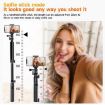 TELESIN Tri-folding Tripod for Sports Camera & Mobile Phone - Black - 5