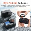 aMagisn ND Filter Set for DJI Action 5 Pro/4/3 - ND8, ND16, ND32, ND64 - 4