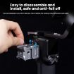 XILETU Quick Release NATO Clamp Cold Shoe Adapter for DJI Ronin Stabilizer - 4
