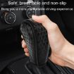 Peacock Pattern Leather Gear Shift Cover - Zipper Type for Manual Cars - 7