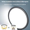 10" Black LED Fill Light Selfie Lamp for Mobile & Photography - 4