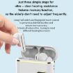 Smart Touch In-Ear Hearing Aid with Digital Charging - White - 5