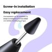 Xiaomi Pad 6S Pro/Max 14 Focus Pen Replacement Tip Nibs - Native Black - 5