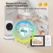3.2" LCD Wireless Baby Monitor with 2-Way Audio & Night Vision Camera - 3