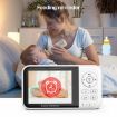 3.2" LCD Wireless Baby Monitor with 2-Way Audio & Night Vision - EU Plug - 8