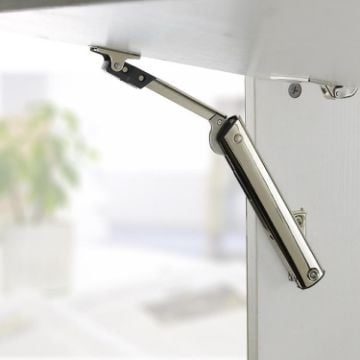 Adjustable Pneumatic Rod for Cabinet Door Upper Flap Support Hinge - 1