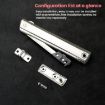 Adjustable Pneumatic Rod for Cabinet Door Upper Flap Support Hinge - 3