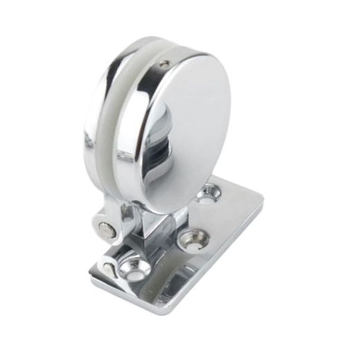 Frameless Glass Door Hinge Wine Cabinet 180 Window Door Round Hinge - 1