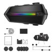 C5S IPX6 Waterproof Motorcycle Helmet Bluetooth Headset with Hard Mic - 1