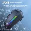 C5S IPX6 Waterproof Motorcycle Helmet Bluetooth Headset with Hard Mic - 7
