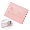 Women's Pink Leather Driver License & Credit Card Holder - 4 Slots - 1