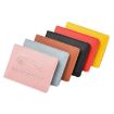 Women's Leather Driver License & Credit Card Holder, 4 Slots, Blue - 2