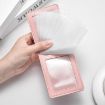 Women's Pink Leather Multi-Card Driver License & ID Holder - 6 Slots - 4