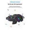 C8Max Motorcycle Intercom Helmet with Bluetooth & HD Video Recorder - 4