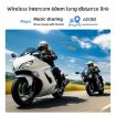 C8Max Motorcycle Intercom Helmet with Bluetooth & HD Video Recorder - 8