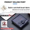 BULL CAPTAIN 038 RFID Anti-Theft Cowhide Wallet with ID Card Slot - Gray - 6