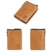 BULL CAPTAIN 050 RFID Anti-theft Wallet with Coin Purse (Coffee) - 4