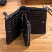 BULL CAPTAIN 050 RFID Anti-theft Wallet with Coin Purse (Coffee) - 9