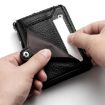 Dibaoleiou Men's Anti-Theft Chain Wallet, Retro Money Purse, Coffee - 8