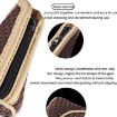 Universal Car Gearshift Cover, T-type Beige Brown Interior Accessory - 3
