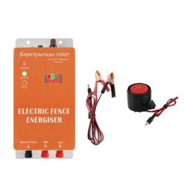 12V Electric Fence 5km Alarm AU Plug for Livestock & Poultry Equipment - 1
