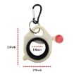 White Night Light Tie Organizer - Portable Hardware Tool Storage Device - 2
