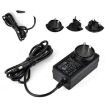 Waveshare 9V/5A DC Jack Power Supply Adapter, 1.2m Cable, UK Plug - 4