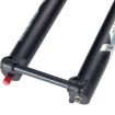 KRSEC XR36 27.5" MTB Fork, Straight Taper, Barrel Axle, Wire Damping, Black - 7