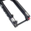 KRSEC XR36 27.5" MTB Fork, Straight Taper, Barrel Axle, Wire Damping, Black - 8