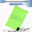 TCL TAB 10L Gen 2 Shockproof Silicone Case with Holder - Rose Red - 6