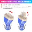 Smart Noise Reduction CIC Hearing Aid for Elderly, Left Ear Skin Color - 6