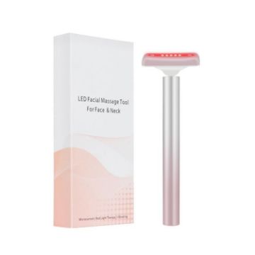 Red Light Facial Wand Eye Neck Massager - Lifting & Dark Circle Reduction - 1