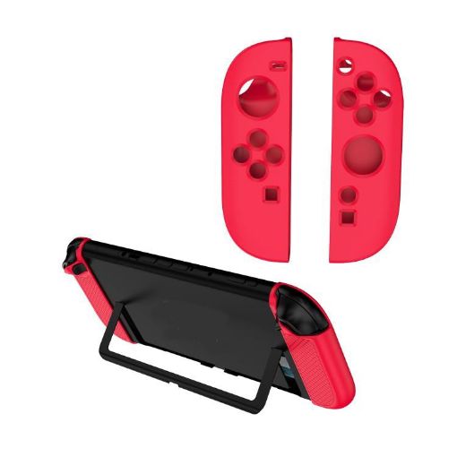 Nintendo Switch 2 Joy-Con Controller Red Silicone Case Protective Cover - 1