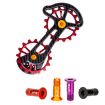ZTTO 2pcs Bicycle Rear Derailleur Sprocket Screws M5 Guide Wheel Black - 2